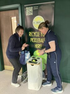 Joining Hurlands for recycling balls